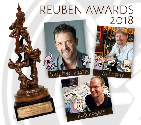 Big wins at the 2018 NCS Reuben Awards